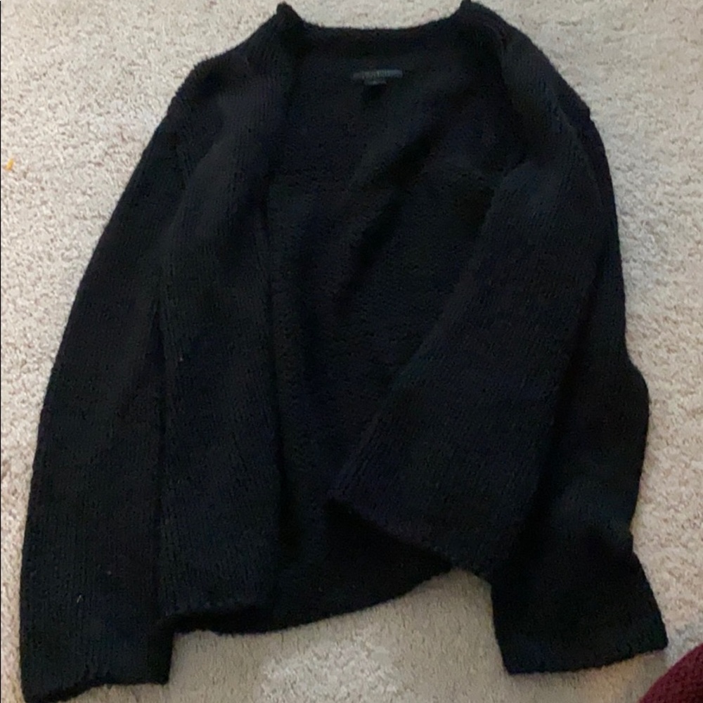 Zip up cardigan sweater